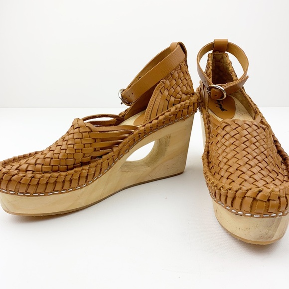 Free People teagan huarache clog wedge sandal - Picture 5 of 8
